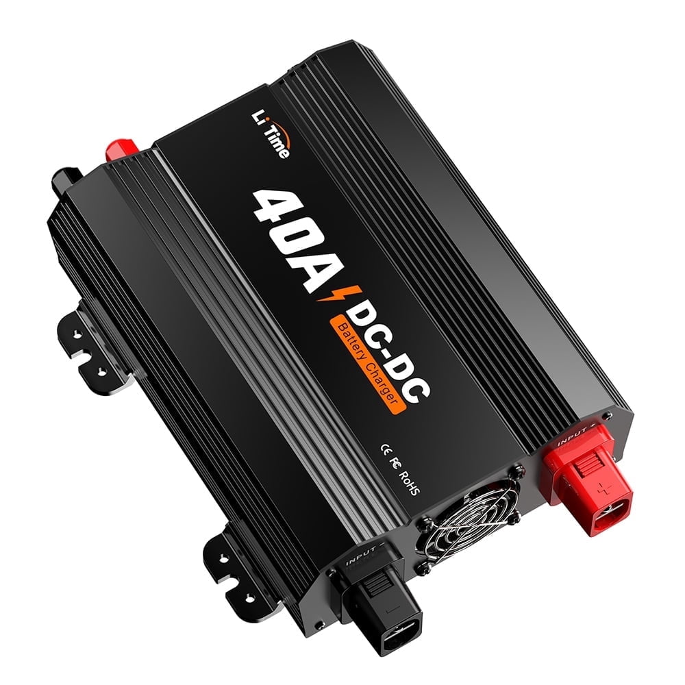 Renogy 12V 20A/40A DC to DC Battery Charger, Using Multi-Stage