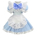 thumbnail image 2 of FASHOFT Women's Cute Maid Halloween Costumes Cosplay Outfit Japanese Anime Theme Party Stage Performance Fancy Dress Up Halloween Costume L, 2 of 5