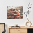 thumbnail image 6 of Lsque Adorable Kitten In Kimono Print Wall Art – Decorative Picture for Living Room, Bedroom, and Office (Horizontal), 6 of 6