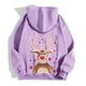 thumbnail image 4 of WILLBEST Sudadera Deportiva para Mujer Ladies' Christmas Printed Zipper Long Sleeved Pocket Drawstring Casual Hooded Sweatshirt 2056 Grande, 4 of 8