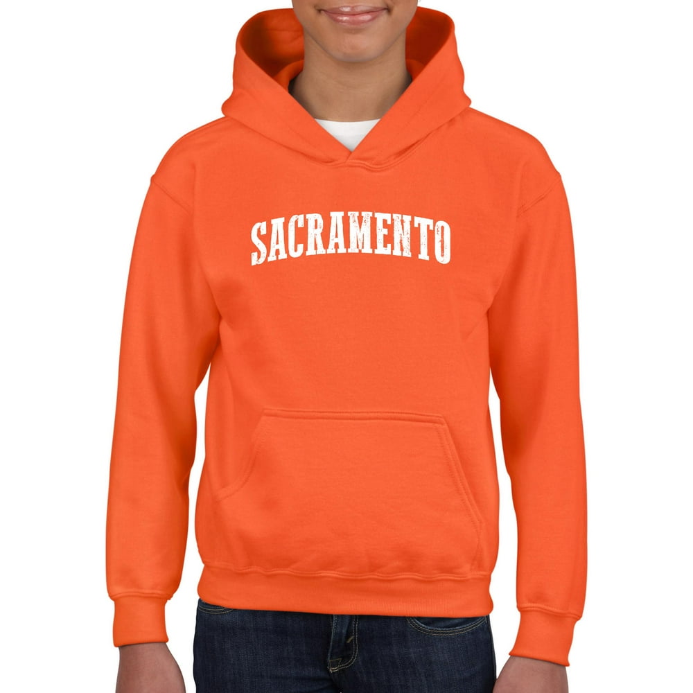 IWPF - Youth Sacramento Hoodie For Girls and Boys Sweatshirt - Walmart ...