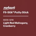 thumbnail image 2 of Mohawk Fil-Stik Light Red Mahogany, Cranberry, 2 of 3