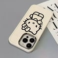 thumbnail image 4 of Miniso Sanrio Lovely Hello Kitty Phone Case For iphone 15 14 13 PRO MAX 11 12 13 PRO XR 8 PLUS Domineering KT Cat Anti Drop Y2k RJ, 4 of 6