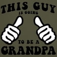thumbnail image 3 of CafePress - Going To Be A Grandpa Dark T Shirt - Men's Classic Graphic Cotton T-Shirt, 3 of 4