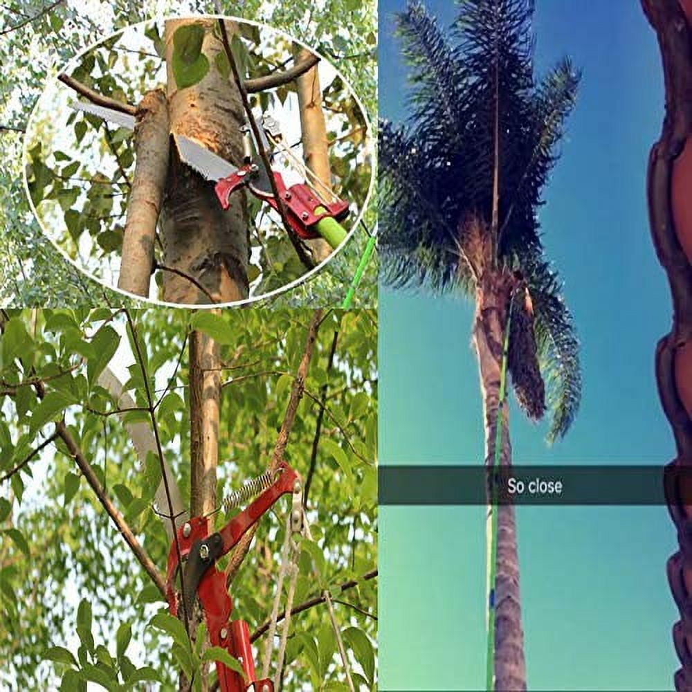 INTSUPERMAI 26 Feet Length Tree Pole Pruner Tree Saw Garden Tools Hand Saws Tree Branch Trimmer Cutter Loppers