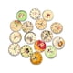 thumbnail image 5 of Sonducket 100 piezas botones de reloj pintura sujetadores manualidades DIY para coser Type2 NO2, 5 of 6