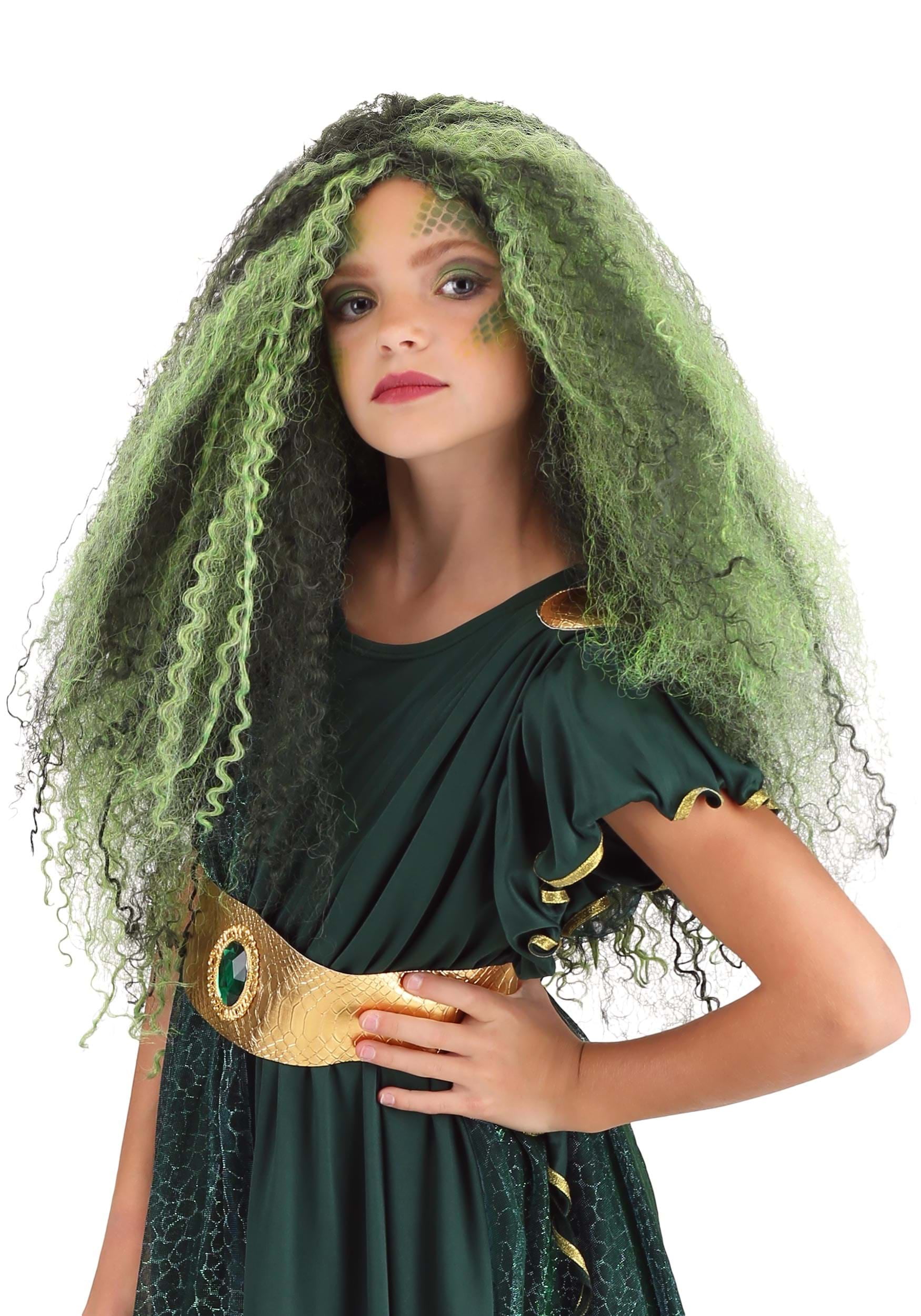 Green 2025 medusa wig