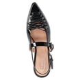thumbnail image 6 of Scoop Women's Patent Faux Leather Corset Flats, 6 of 8