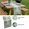 thumbnail image 5 of Eucalyptus Leaves Table Runner - 72 Inch Long, Kitchen Dining Table Runner Dresser Scarves, Summer Botanical Farmhouse Decor for Coffee Tables Wedding Party Banquet, 5 of 8