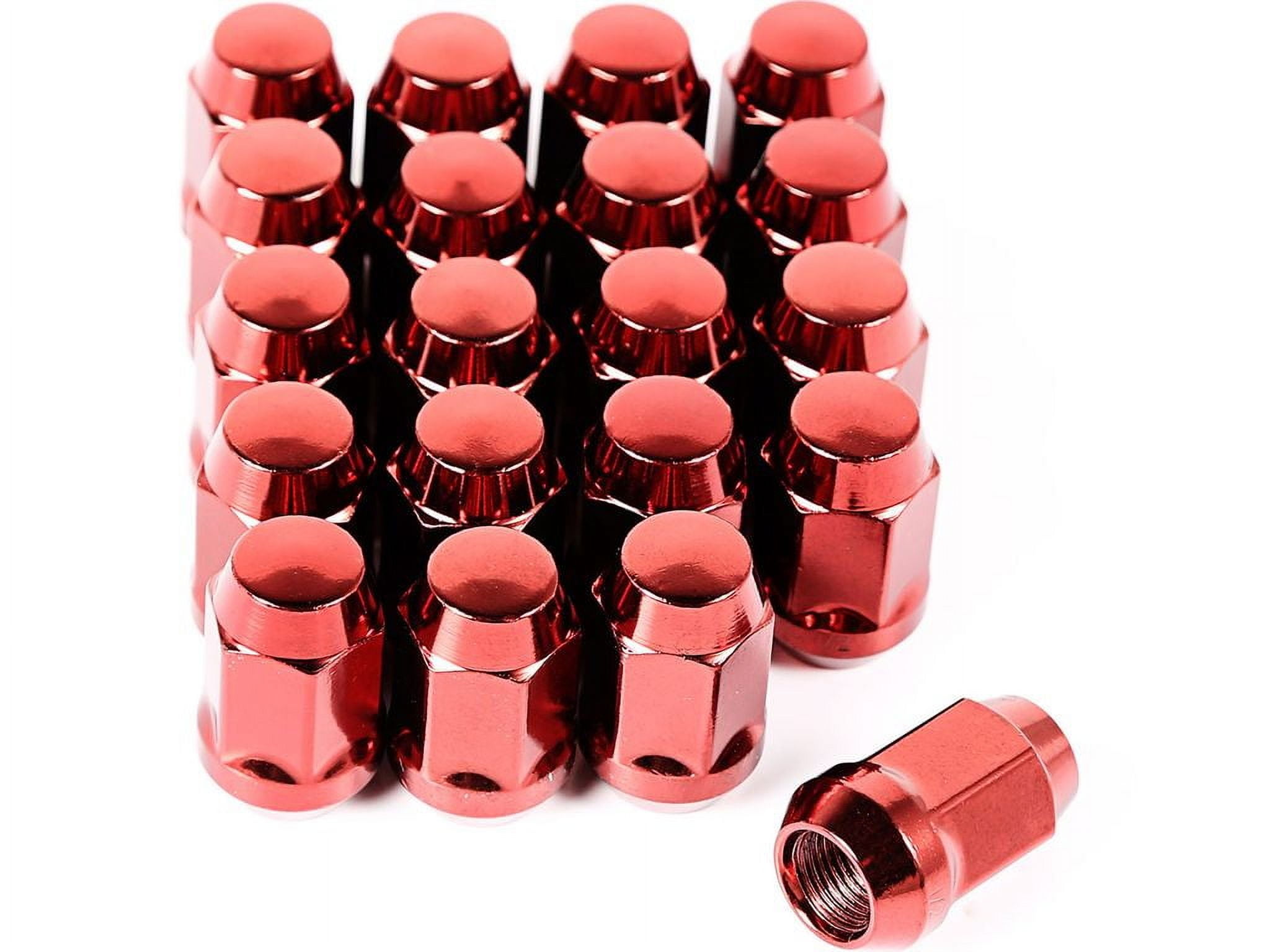Rugged Ridge by RealTruck Wheel Lug Nut | 23 Piece, 1/2x20, Bullet Style, Black | 16715.25