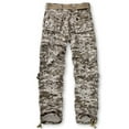 thumbnail image 4 of TRGPSG Men's Camo Cargo Pants with 8 Pockets Relaxed Fit Camo Pants(No Belt) 34x32, 4 of 7