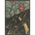 thumbnail image 3 of Richard Nicolaüs Roland Holst 11x14 Black Modern Framed Museum Art Print Titled - Design for Window in the Noordertransept in De Dom in Utrecht 34 (ca. 1878-1938), 3 of 5