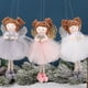 thumbnail image 3 of 1PCS Christmas Plush Angel Wings Christmas Ornaments Hanging White Pink Dolls Decor for Xmas Tree/Gift/Valentine's Day/Wedding, 3 of 5
