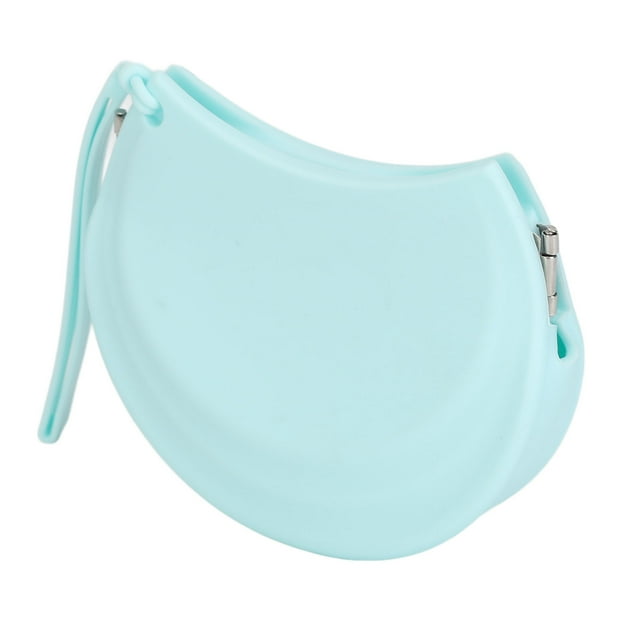 Estuche De Retenedor, Lindo Estuche De Silicona Delgado, Suave, Portátil, Fácil De Limpiar Para Dentaduras Postizas Para El Hogar