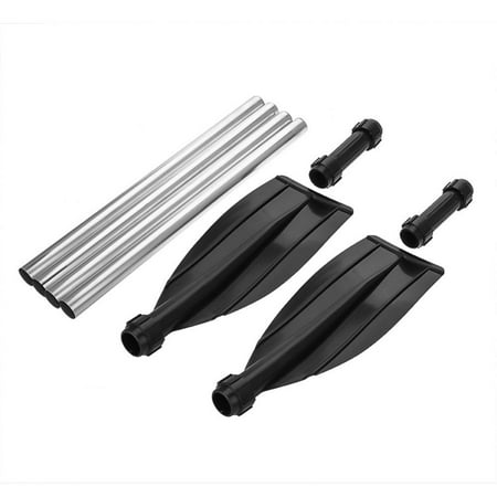 - 2Pcs Aluminium Alloy Detachable Lightweight Ribbed Blade Kayak Paddles Boat Oars , Lightweight Kayak Paddle, Aluminum Alloy Boat Paddle