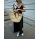 thumbnail image 4 of HH TRAF Vestido largo fino con escote en V y hombros descubiertos para mujer, elegante, de verano, en 6 colores, sin mangas, plisado y ajustable, 4 of 5
