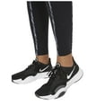 thumbnail image 2 of Nike Women's One Luxe Icon Clash Training Leggings (Black/Purple Chalk, X-Small), 2 of 3