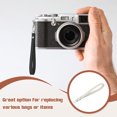 thumbnail image 6 of Uxcell Leather Wristlet Strap, PU Leather Keychain for Women Wallet Clutch Phone Car Key White, 6 of 7