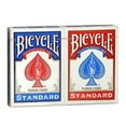 thumbnail image 1 of 2 Decks Bicycle Rider Back 808 Standard Poker Playing Cards Red and Blue, 1 of 1