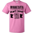 thumbnail image 3 of Inktastic Minnesota Awesome Since 1858 T-Shirt, 3 of 5