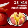 thumbnail image 4 of Apple Slicer, ARRITZ Stainless-Steel Apple Cutter 8 Slices, Sharp Blade Fruit Corer and Slicer, Dishwasher safe, 4 of 10