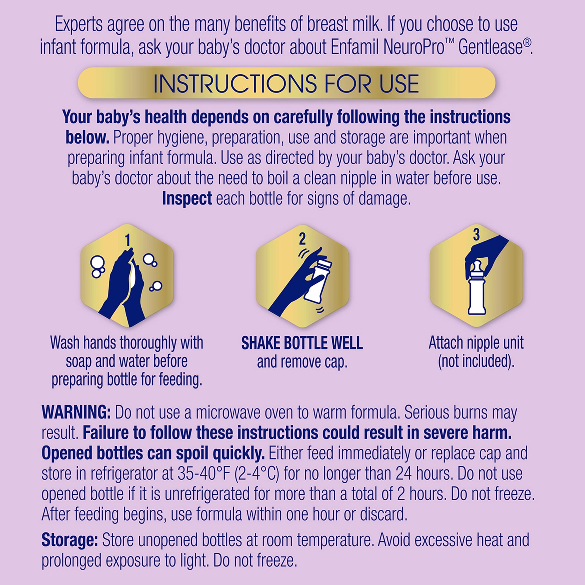 enfamil neuropro gentlease ready to use