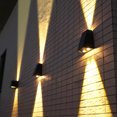 thumbnail image 1 of MEC08 Solar Outdoor Wall Light Minimalistic Elegant Design, 1 of 7