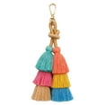thumbnail image 3 of Tassel Keychain Fashion Tassel Pendant Keyring for Purse Wallet DIY Projects Colour, 3 of 8