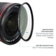 thumbnail image 3 of Filtro UV JJC multicapa de 62 mm para Nikon Z DX 50-250 mm f4.5-6.3, 3 of 6