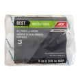 thumbnail image 2 of Ace Best Microfiber 9 in. W X 3/8 in. Paint Roller Cover 3 pk, 2 of 2