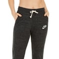 thumbnail image 2 of Nike Women's Sportswear Gym Vintage Distressed Pants Black Size Small, 2 of 3