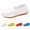 02_White, variant on Toddler Little Kid Boys Girls Soft on Loafers Dress Flat Shoes Boat Shoes Casual Kids Slippers Candy Colors 01_Brown，2-2.5 Years