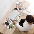 thumbnail image 3 of Brown Flowers&nbsp;mouse Padswaterproofno Slip&nbsp;for Office Home Work GamingmousepadRubber Base Mousepad with Stitched Edges 31.5x11.8inches, 3 of 7