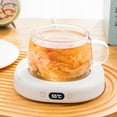 thumbnail image 2 of Mug Warmer, Coffee Warmer for Desk with Timer & 3 Temperature Control, Candle Warmer Plate with Auto Shut Off, Smart Cup Warmer for Coffee, Milk, Tea, Cocoa, Water, 2 of 3