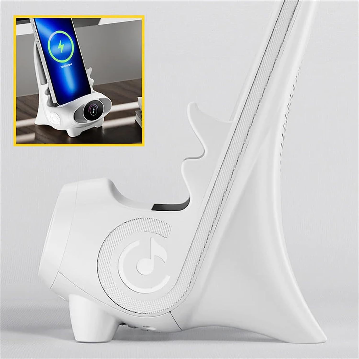 Support Chargeur Sans Fil En Forme De Mini Chaise - 15W, Design Unique Pour Bureau, Charge Rapide Magnétique