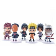 Naruto Figures 6pcs Set 2.5" PVC Uzumaki Naruto Uchiha Madara Toys Lot by other