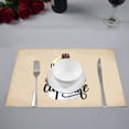 thumbnail image 2 of MKHERT Watercolor Funny Quotes All You Need is A Cupcake Placemats Table Mats for Dining Room Kitchen Table Decoration 12x18 inch,Set of 6, 2 of 4