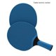 thumbnail image 3 of Artículos Deportivos Raquetas de Tenis de Mesa Multicolor de Silicona Adecuadas para Principiantes en Entrenamiento y Competición Rojo, 3 of 5