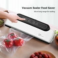 thumbnail image 4 of eccomum Sealer Machine for Food Preservation Dry & Moist Food Saver with 10 Bags Pumping Function Fresh-keeping Food Sealing for Meat Beef Vegetables Fruits Snacks Pet Food, 4 of 7