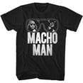 thumbnail image 1 of Macho Man Macho Redo Black Adult T-Shirt S, 1 of 2