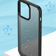 thumbnail image 6 of Mantto Case for iPhone 12 6.1 inch,Shockproof Lightweight Protective Matte Translucent Frosted Anti-Fingerprint Ultra Thin Phone Case Cover,Darkblue, 6 of 8