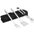 thumbnail image 2 of Grill Tool Set, Stainless Steel Barbecue Grilling Utensils Kit with Carry Bag, Spatula,40*13*5cm, 2 of 5