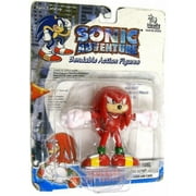 Sonic The Hedgehog Sonic Adventure Knuckles Bendable Figure (No Packaging)