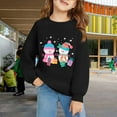 thumbnail image 2 of XQYLOS Baby Girls Sweatshirt Long Sleeve Crewneck Pullover Top Soft Cotton Winter Clothes for Toddler 3-14T Fall Season, 2 of 6