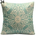 thumbnail image 1 of PENGXIANG Home Decor Vintage Geometric Flower Cotton Linen Throw Pillow Case Cushion Cover, 1 of 9
