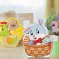 thumbnail image 4 of EGNMCR Easter DIY 5D Diamond Art Painting Kits, Easter Rabbit Eggs Tabletop Decoration With LED String Light, Cute Diamond Paintings Ornament For Easter Day, Gift, 4 of 5