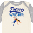 thumbnail image 4 of Inktastic Wrestling Future Wrestler Boys Long Sleeve Baby Bodysuit, 4 of 5