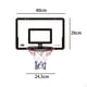 thumbnail image 2 of Indoor Mini Basketball Hoop Toys Over The Door Toy Birthday Gifts with Pump for Boys, 2 of 4