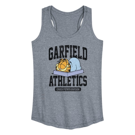 Garfield - Athletics Couch Potato Division - Women's Racerback Tank Top