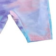thumbnail image 5 of Combinaison Sans Manches Bébé Fille Tie Dye Licol Romper Harem Salopette, 5 of 5